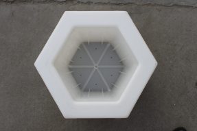 空心六角護(hù)坡磚塑料模具 空心六角護(hù)坡磚塑料模具