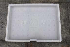 單邊缺口成貴鐵路電纜蓋板塑料模具 單邊缺口成貴鐵路電纜蓋板塑料模具