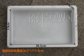 荔枝紋塑料彩磚模盒 荔枝紋塑料彩磚模盒